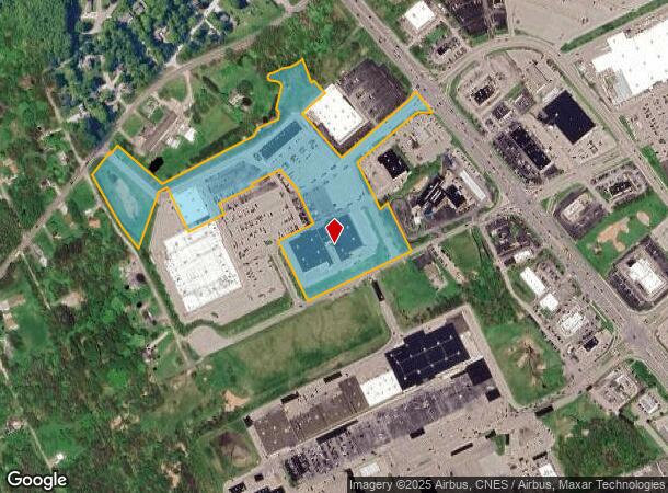 6710 Peach St, Erie, PA Parcel Map