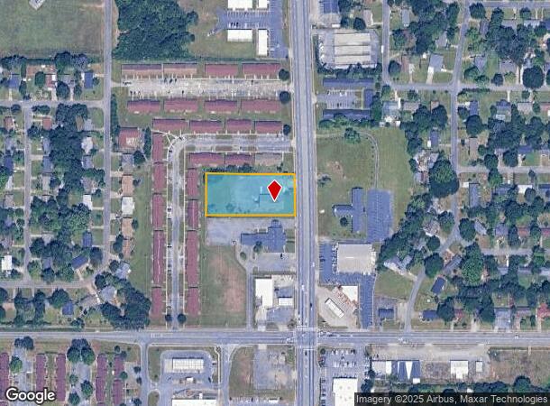  707 N Houston Rd, Warner Robins, GA Parcel Map