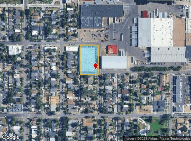 3801 N Race St, Denver, CO Parcel Map