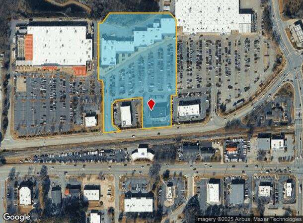  921 E Broad St, Fuquay Varina, NC Parcel Map