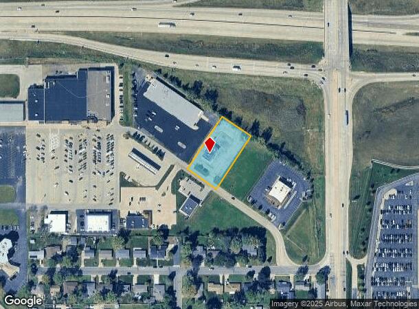  927 W Jackson St, Morton, IL Parcel Map