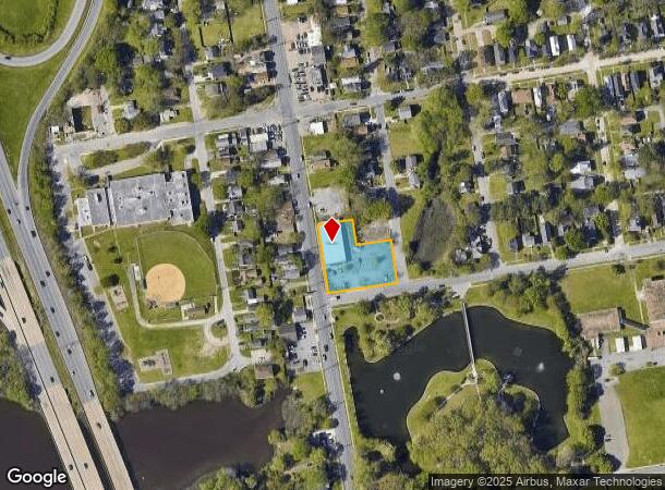  1435 Bainbridge Blvd, Chesapeake, VA Parcel Map
