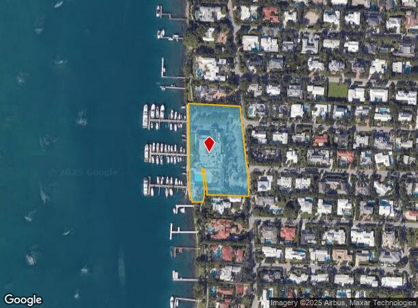  1338 N Lake Way, Palm Beach, FL Parcel Map
