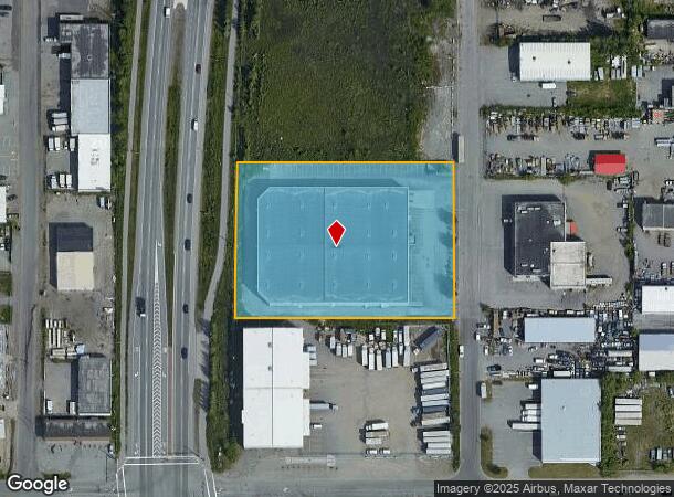 6240 B St, Anchorage, AK Parcel Map