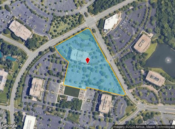  13925 Ballantyne Corporate Pl, Charlotte, NC Parcel Map