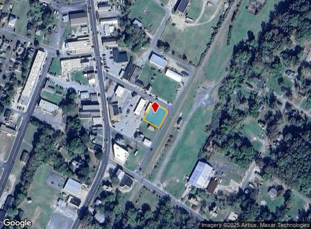 12152 Bank Ave, Exmore, VA Parcel Map