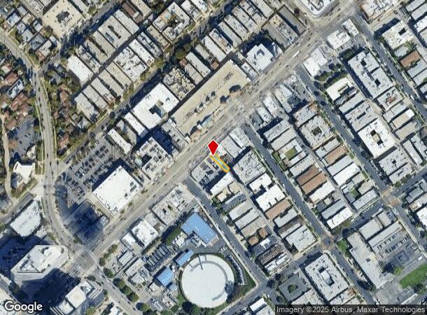 11966 Wilshire Blvd, Los Angeles, CA Parcel Map
