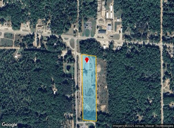 1037 Seaman Rd, Wellston, MI Parcel Map