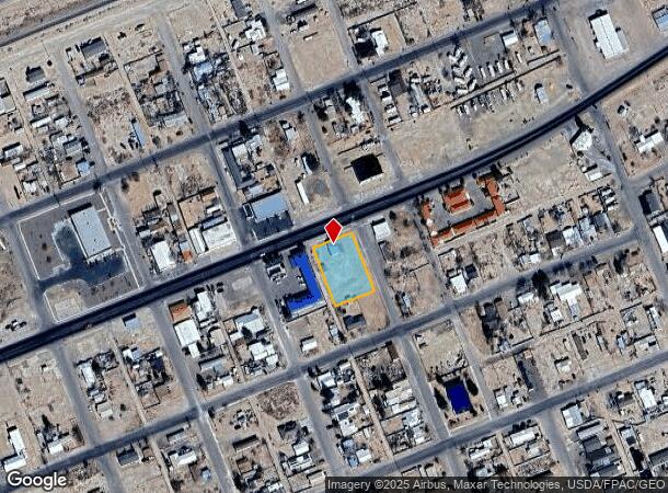 1018 E 3Rd St, Pecos, TX Parcel Map
