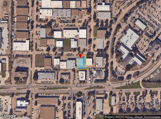 1914 Silver St, Garland, TX Parcel Map