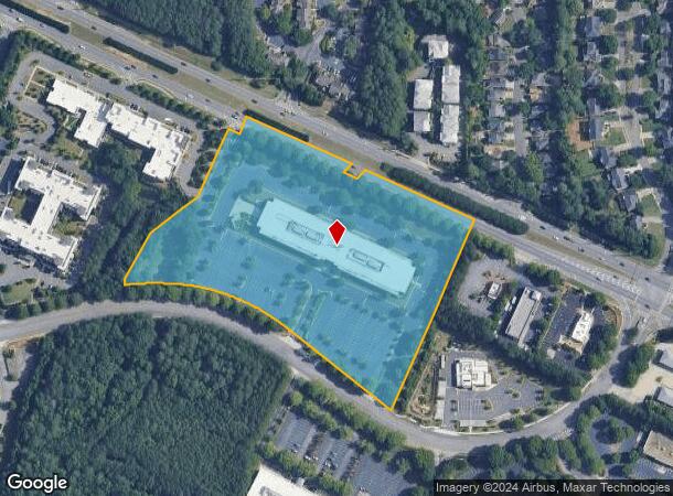  3750 Brookside Pkwy, Alpharetta, GA Parcel Map