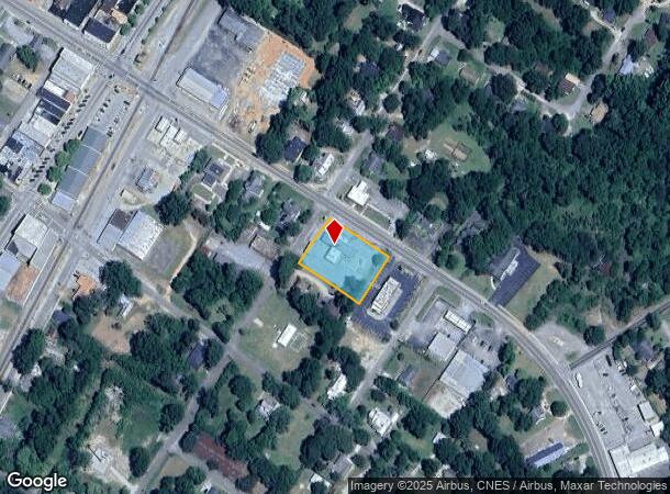  407 Addison St, Johnston, SC Parcel Map