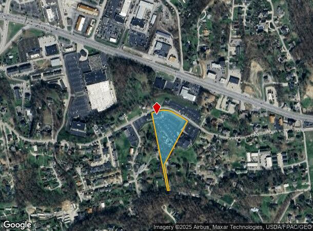  5335 W Pea Ridge Rd, Huntington, WV Parcel Map