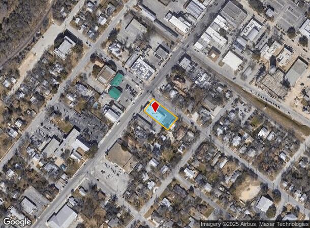  417 W San Antonio St, New Braunfels, TX Parcel Map