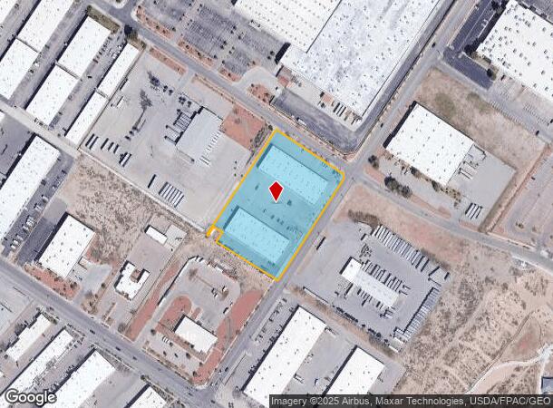  11450 James Watt Dr, El Paso, TX Parcel Map