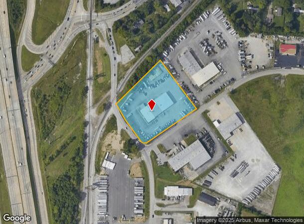  1401 Truckers Blvd, Jeffersonville, IN Parcel Map