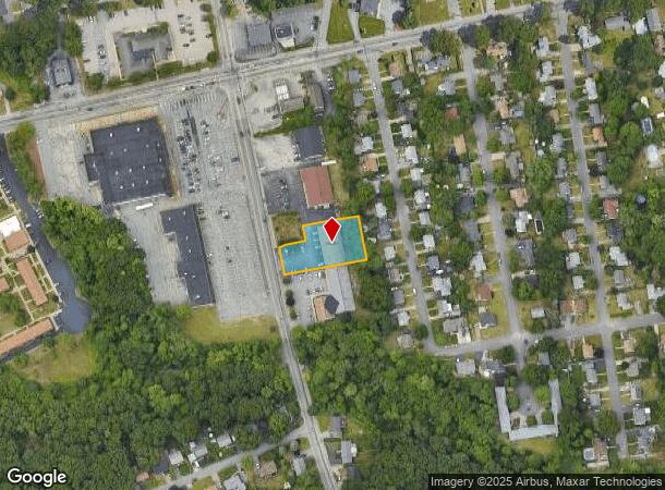  206 Buttonwoods Ave, Warwick, RI Parcel Map