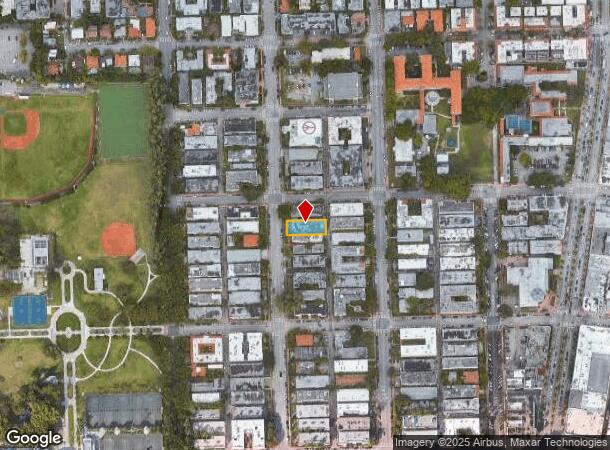  1351 Euclid Ave, Miami Beach, FL Parcel Map