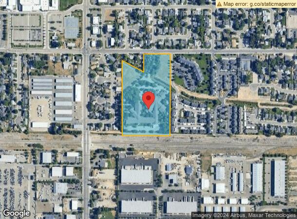  1351 W Pine Ave, Meridian, ID Parcel Map