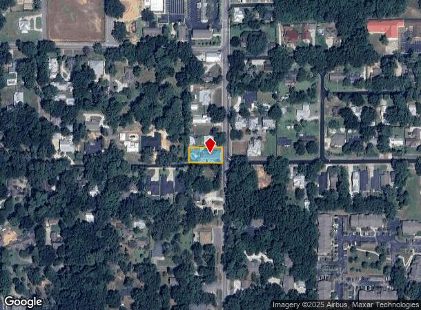 1401 Main St, Daphne, AL Parcel Map