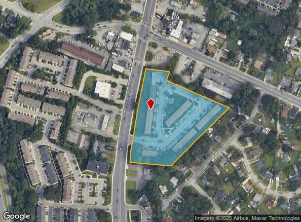 Crain Hwy, Glen Burnie, MD Parcel Map