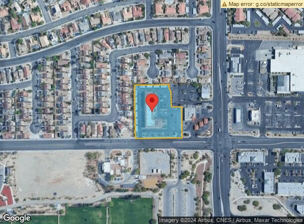  911 N Buffalo Dr, Las Vegas, NV Parcel Map