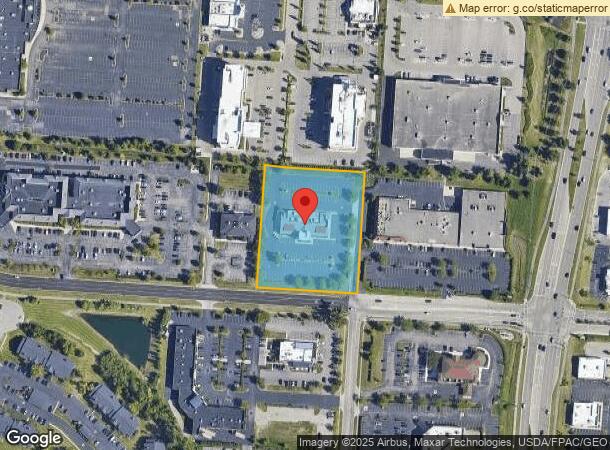  2490 Commons Blvd, Beavercreek, OH Parcel Map