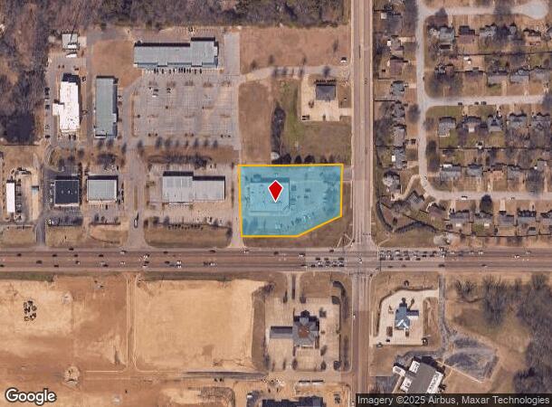 6958 Goodman Rd, Olive Branch, MS Parcel Map