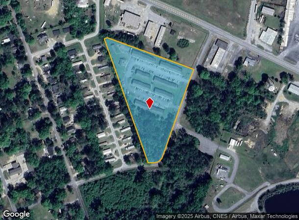 401 Canary St, Thomson, GA Parcel Map