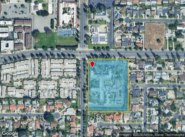  17650 Devonshire St, Northridge, CA Parcel Map