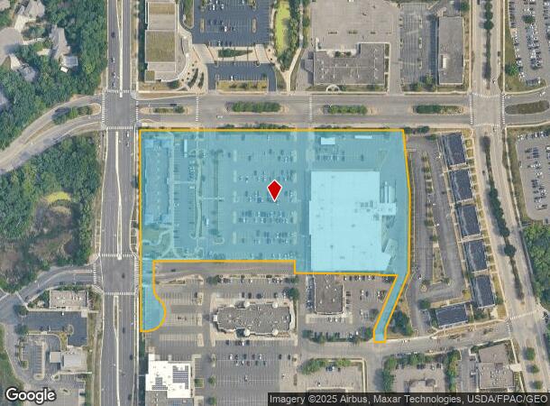  3550 Vicksburg Ln N, Minneapolis, MN Parcel Map