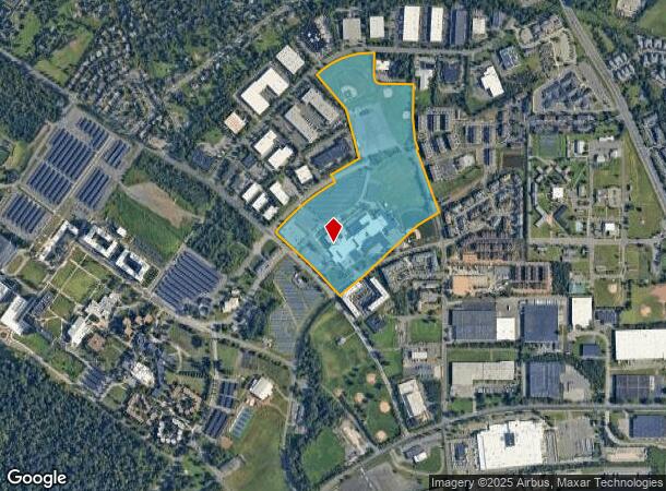 21 Suttons Ln, Piscataway, NJ Parcel Map