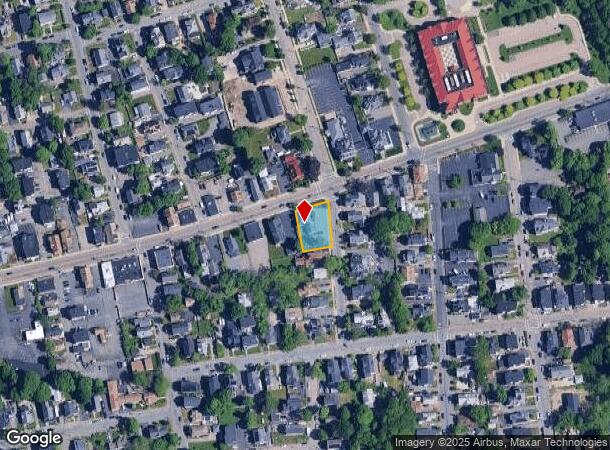  180 Belmont St, Brockton, MA Parcel Map