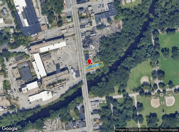  1664 Elmwood Ave, Cranston, RI Parcel Map