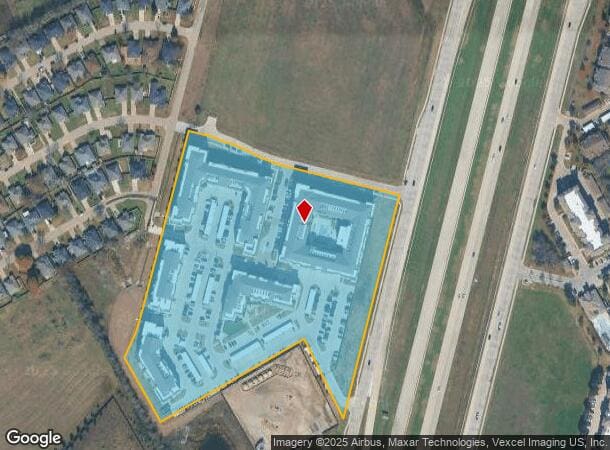  401 N State Highway 360, Mansfield, TX Parcel Map
