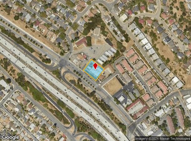  16236-16238 Foothill Blvd, San Leandro, CA Parcel Map