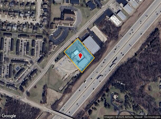 550 Conover Dr, Franklin, OH Parcel Map