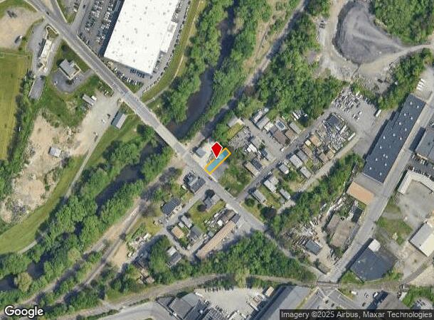  13 W Olive St, Scranton, PA Parcel Map