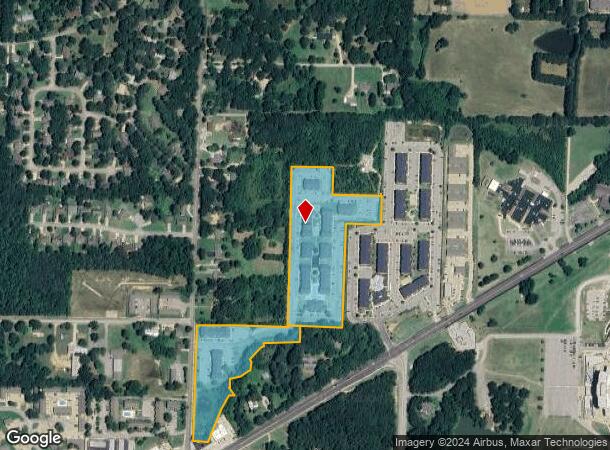  500 N Caraway Rd, Jonesboro, AR Parcel Map