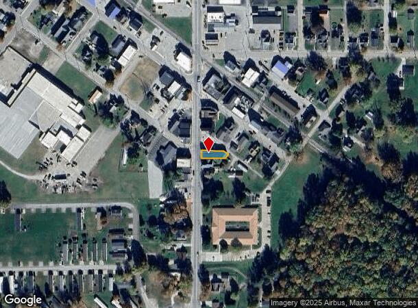 201 S Meridian St, Sunman, IN Parcel Map