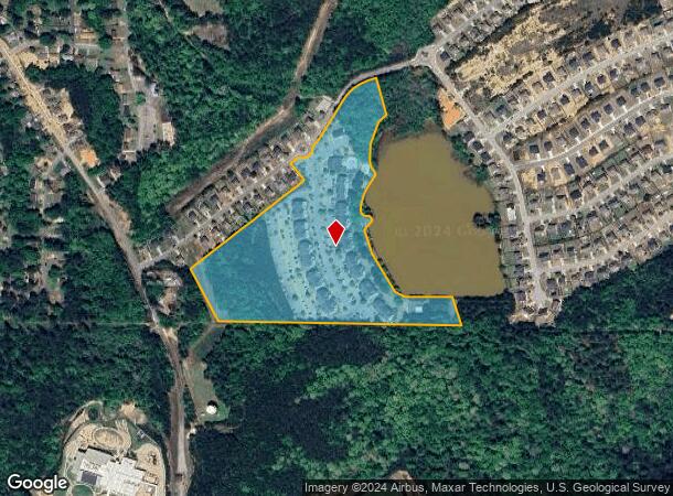  1534 Antietam Dr, Columbus, GA Parcel Map