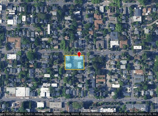 3030 Se Pine St, Portland, OR Parcel Map