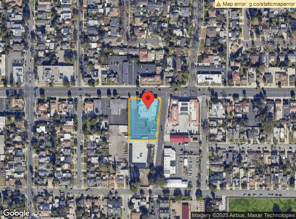  1110 E Chapman Ave, Orange, CA Parcel Map