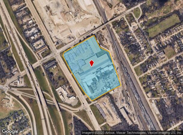 7910 S Central Expy, Dallas, TX Parcel Map