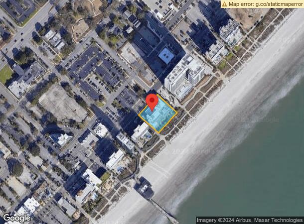  1402 N Ocean Blvd, Myrtle Beach, SC Parcel Map