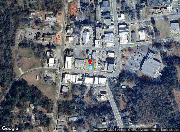 121 Main St, Lincolnton, GA Parcel Map