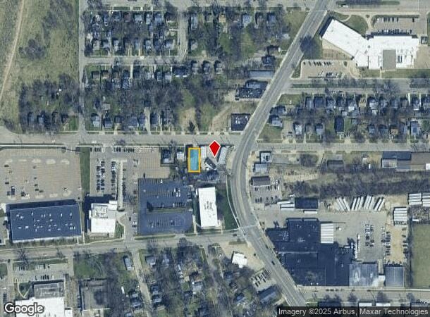 606 Bryant St, Kalamazoo, MI Parcel Map
