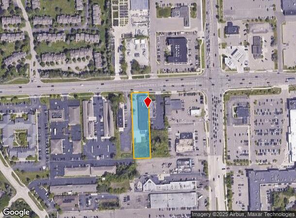 5731 W Maple Rd, West Bloomfield, MI Parcel Map