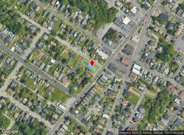  1239 N Main Ave, Scranton, PA Parcel Map