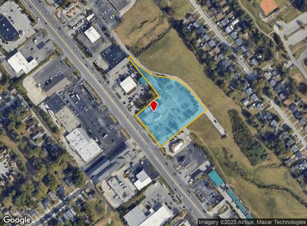 185 E New Circle Rd, Lexington, KY Parcel Map